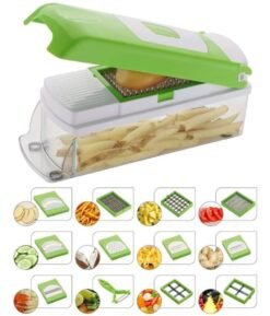 Kitchendesigner Multi-Purpose Vegetable and Fruit Chopper, Fruit Grater, Slicer Dicer, Chipper, Peeler | Hand Chopper, Cutter | Kitchen Accessories