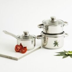 Stainless Steel Cookware Set-6 Pcs.
