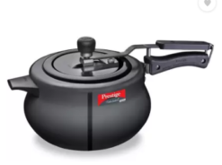 Prestige Svach Nakshatra Plus 5 L Induction Bottom Pressure Cooker (Hard Anodized)