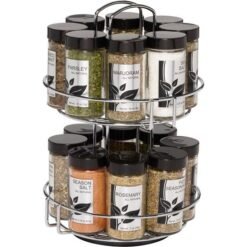 16 JAR REVOLVING SPICE RACK...